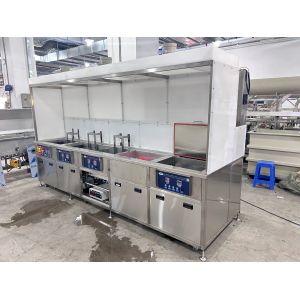 Modular Design Electronics Ultrasonic Cleaner 50KW Custom Ultrasonic Cleaner