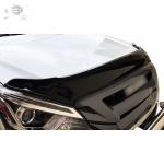 Bright Black Bonnet Chip Protectors , PMMA Auto Hood Guard