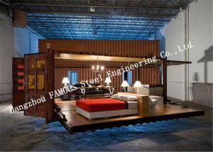 China 20ft Modular Easy Installation Decorated Insulated Prefab Container House For Living factory