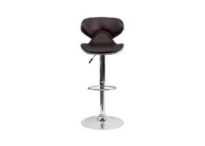 China 360 Degree Rotation 0.22m3 8.2kgs Modern Black Bar Stools factory