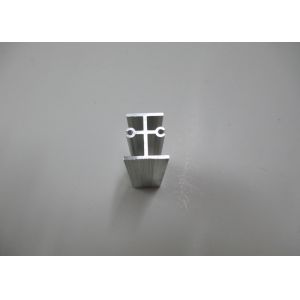 Silver Anodized Aluminium Solar Panel Frame Mounting Aluminum Extrusion Profile