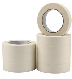 China 10MMx20M White Rice Paper Masking Tape Decorative Painting Labeling Packing factory