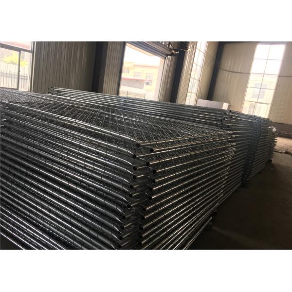 China Temporary Chain Link fence panels 4' 6' 8 ' optional width 12 ' tubing 1¼"(32mm) x 1.6mm thick 2⅜"x2⅜"(60mmx60mm) factory