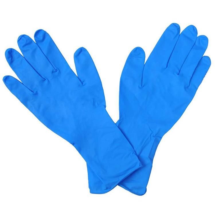 EN455 EN374 Nitrile Safety Gloves / Disposable Nitrile Vinyl Gloves
