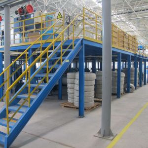 Industrial Warehouse Storage Platform Multi Level Racking For Maximum Space
