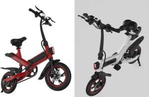 China Elegant And Compact Foldable Electric Bike , Collapsible Power Assisted Bicycle factory