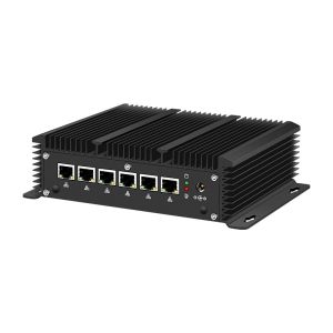 6 Ethernet Firewall Mini PC With Intel Core i5 1235U Processor And DDR4 RAM
