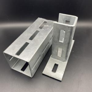 China Metal Galvanized Steel 65x15.5mm Slotted Square Channel factory