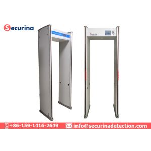 Security Alarm High Sensitive Metal Detector 8 Detecting Zones 0-255 Sensitivity