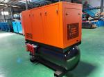 20 Hp Screw Compact Air Compressor Variable Speed Tank Mounted