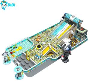China Eco Friendly Children Adventure Park Indoor Playground Equipment Support OEM factory