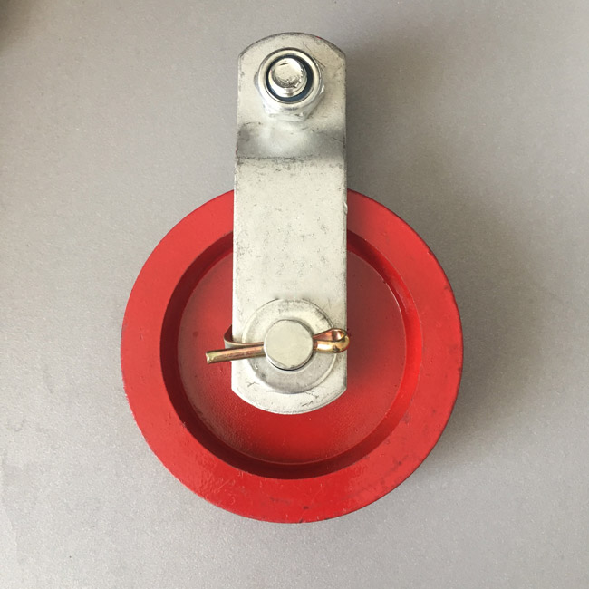 20mm 45mm 90mm cast iron nylon pulley for air inlet poultry chicken house feed system farm