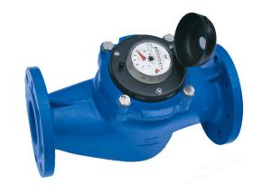China Vertical Helix Water Meter For Measuring Bulk Flow Cold Water / Hot Water factory