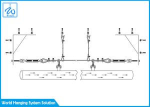 China Common Flexible HVAC Hanging Kit Easy To Install For Factories / Sports Venues factory