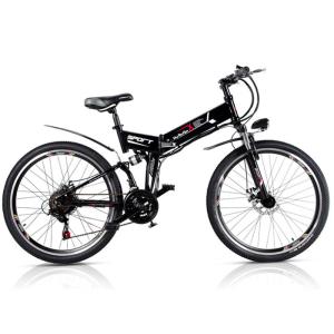 China 8 Magnet Pedal Assist 48V 10AH MTB Style Foldable Electric Bicycle 24 Inch 26 Inch Optional One Seat factory