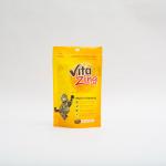 92 Microns PE80 Stand Up Pet Food Packaging Bag Plastic Multivitamin Cat Food
