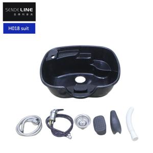 China Plastic hair salon chair replacement parts for barber chair shampoo tray factory