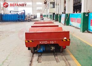 China 20 Tons Rail Transfer Cart For Steel Plant Transportation factory