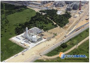 China 99.6% Oxygen Cryogenic Air Separation Plant 0.3 Bar LO2 51 TPD factory
