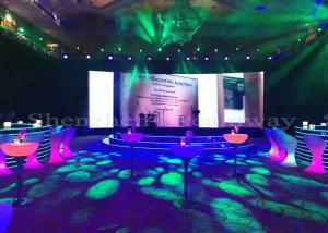 China Video Advertising Indoor Full Color LED Display Sign Board 1R1G1B With Iron Cabinet factory