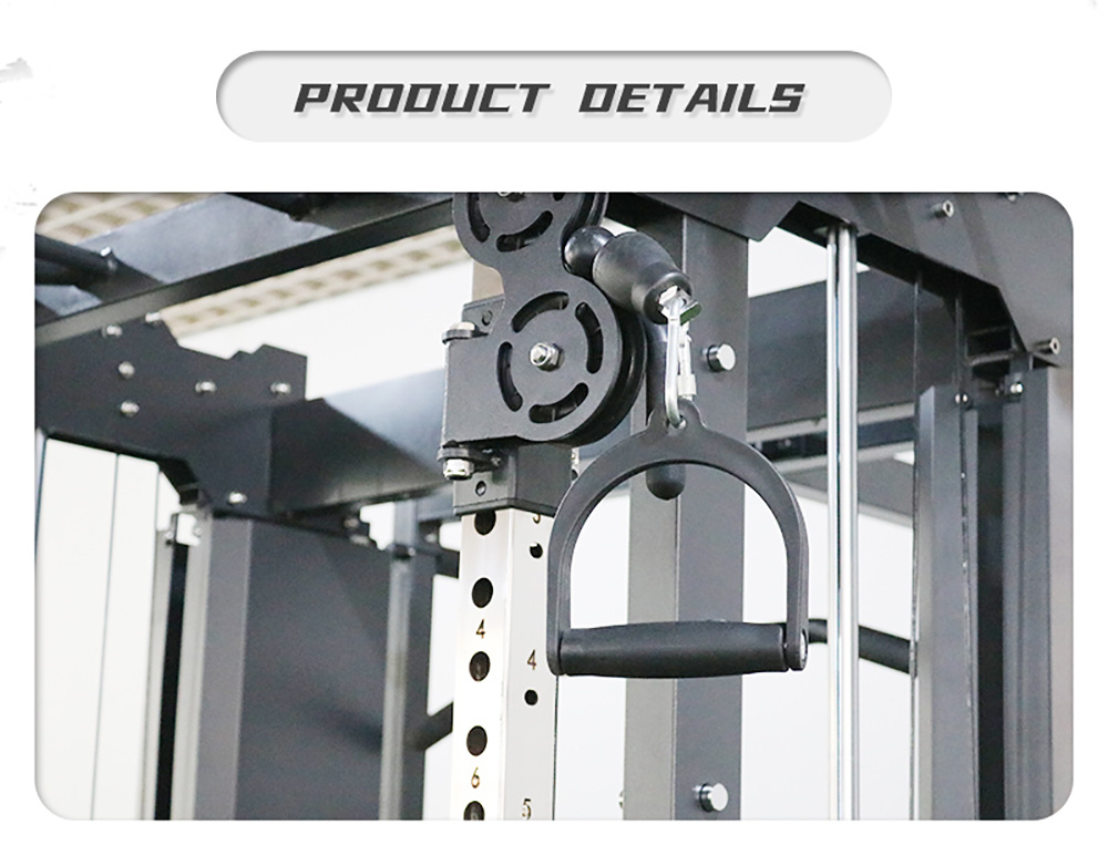 Multi Function Home Use Smith Machine with Weight Stack Wholesale Fitness Equipment