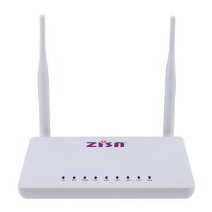 China 1GE+3FE WIFI GEPON GPON ONU 1GE OP256W White 12V 1A 4W OEM factory