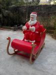 event party celebration christmas party decoration colorful statue Santa man in