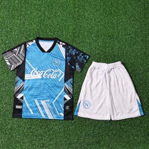 China 2024-2025 Napoli Children Training Uniforms Football Jerseys Support Group Customization factory