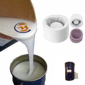 China High Tear Strength Tin Cure Plaster Pot Molds Making Liquid RTV2 Silicone Rubber factory