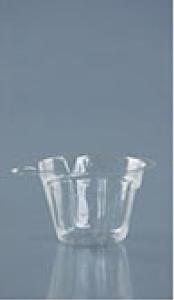 China Medical Disposable Plastic Urine Cup 30ml Transparent PVC Material factory