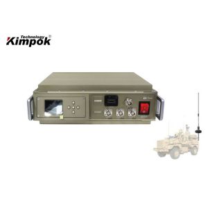 China Vehicle Mounted COFDM Video Transmitter Long Range Wireless H.264 2K QPSK factory