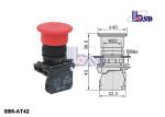 Emergency Mushroom Head Push Button Switch SB5 Series 50hz Lamp Beads