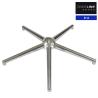 Buy cheap 2 Inch 5 Casters Office Chair Base Replacement Electroplated Five Star Foot from wholesalers