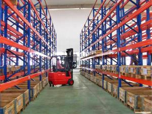 China Conventional Selective Pallet Racking For Warehouse , Multi Tier Shelving factory