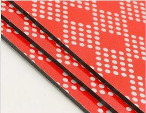 China Mould proof Non Toxic 1250mm*3050mm ACP Sheet Cladding factory