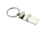 Laser Engraving Metal Bottle Opener Rectangle Multifunction Keychain