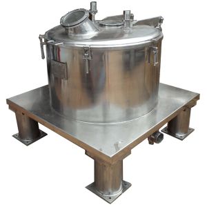 Centrifugal Machines with Bag pulling filter basket centrifuge oil pollution