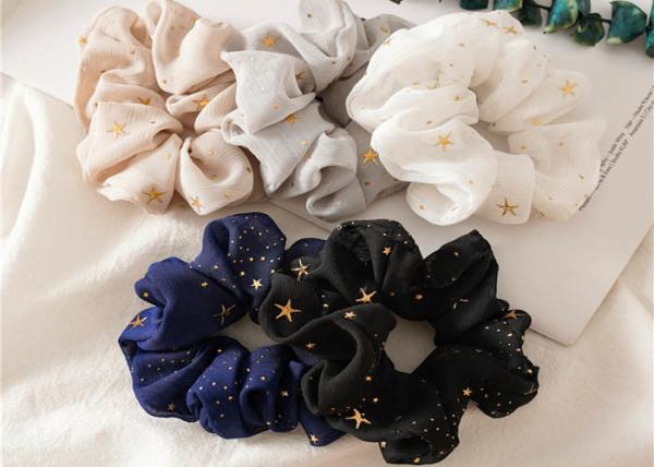 Stars Chiffon large colon headdress Ins women girls sweet plate release circle