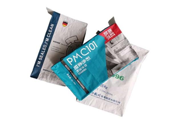 Easy Opening Valve Paper Bags Moisture Proof Multilayer Paper Bags Stable