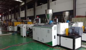 China High Efficiency Plastic Tubing Extrusion Machines ABB Frequency Controller factory