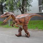 Adult Realistic Dinosaur Costume , Theme Park Lifelike Dinosaur Costume
