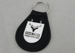 VAG Crew Leather Key Chain / Personalized Leather Keychains with Emblem