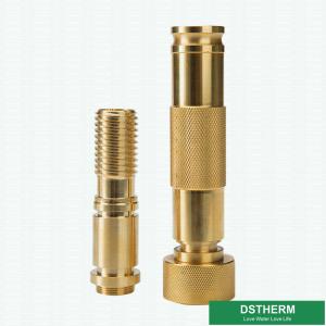 China Square Head Solid Flow Controls Hose Nozzle Brass Fittings factory