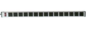China Universal 15 Port USB Surge Protector Power Strip With Safety On / Off Switch factory