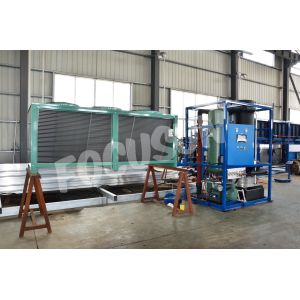 SUS304 Material 20Kw Focusun 5 Ton Tube Ice Maker for Industrial Ice Production