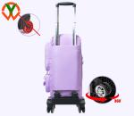 Women' Fashion Duffle Bag With Wheels Overnight Bag Featuring Shoe Compartment