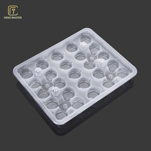 China Small Partition Sectional 25cm Plastic Pastry Packaging factory