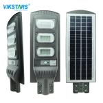 ABS Plastic Housing 60W Solar Street Light No Need Wiring Outdoor Installation