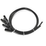 Black / Red 1000v 1500V Solar Cable , 10 Awg 8 Awg Solar Wire