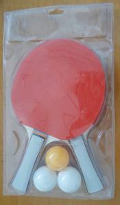 China High Speed Table Tennis Set Color Handle Poplar 6mm Plywood For Entertainment factory